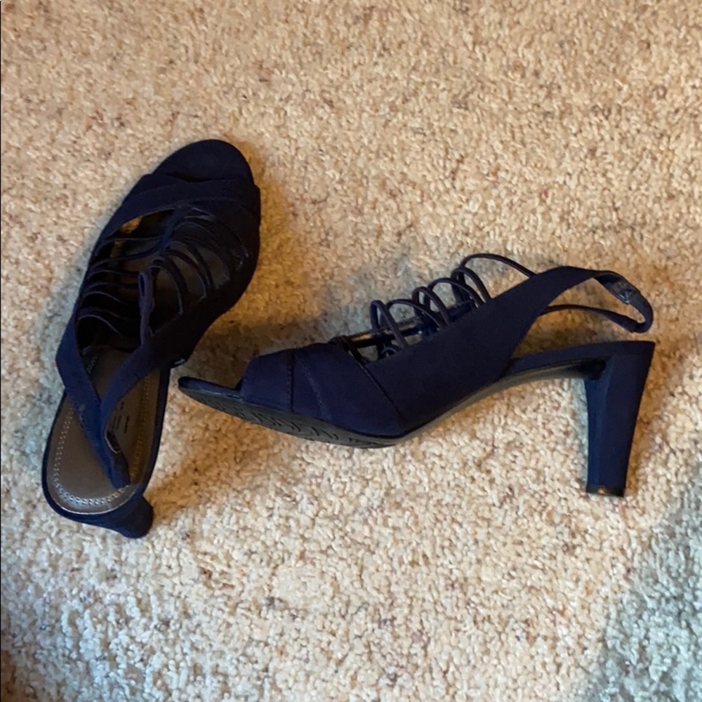 Strappy heels